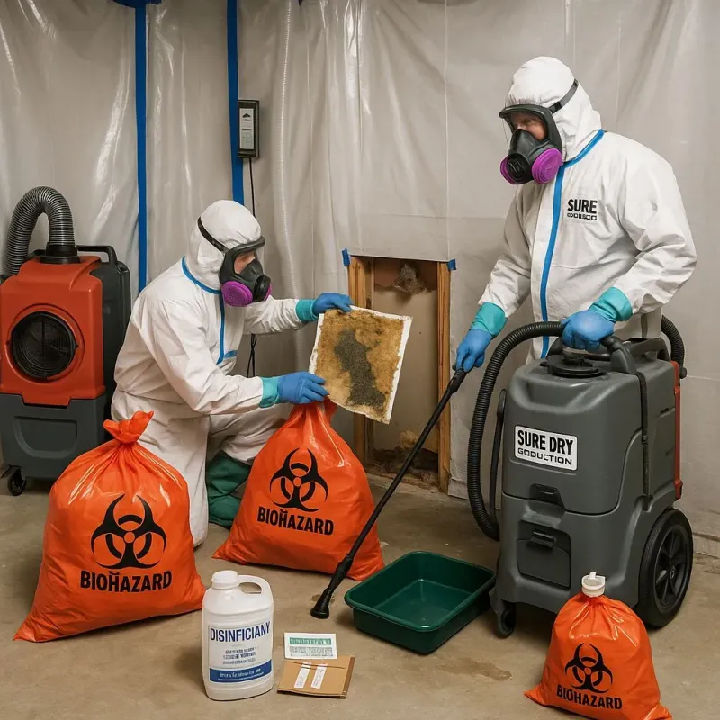 Contaminated Water Handling Protocols process in North Fair Oaks, CA